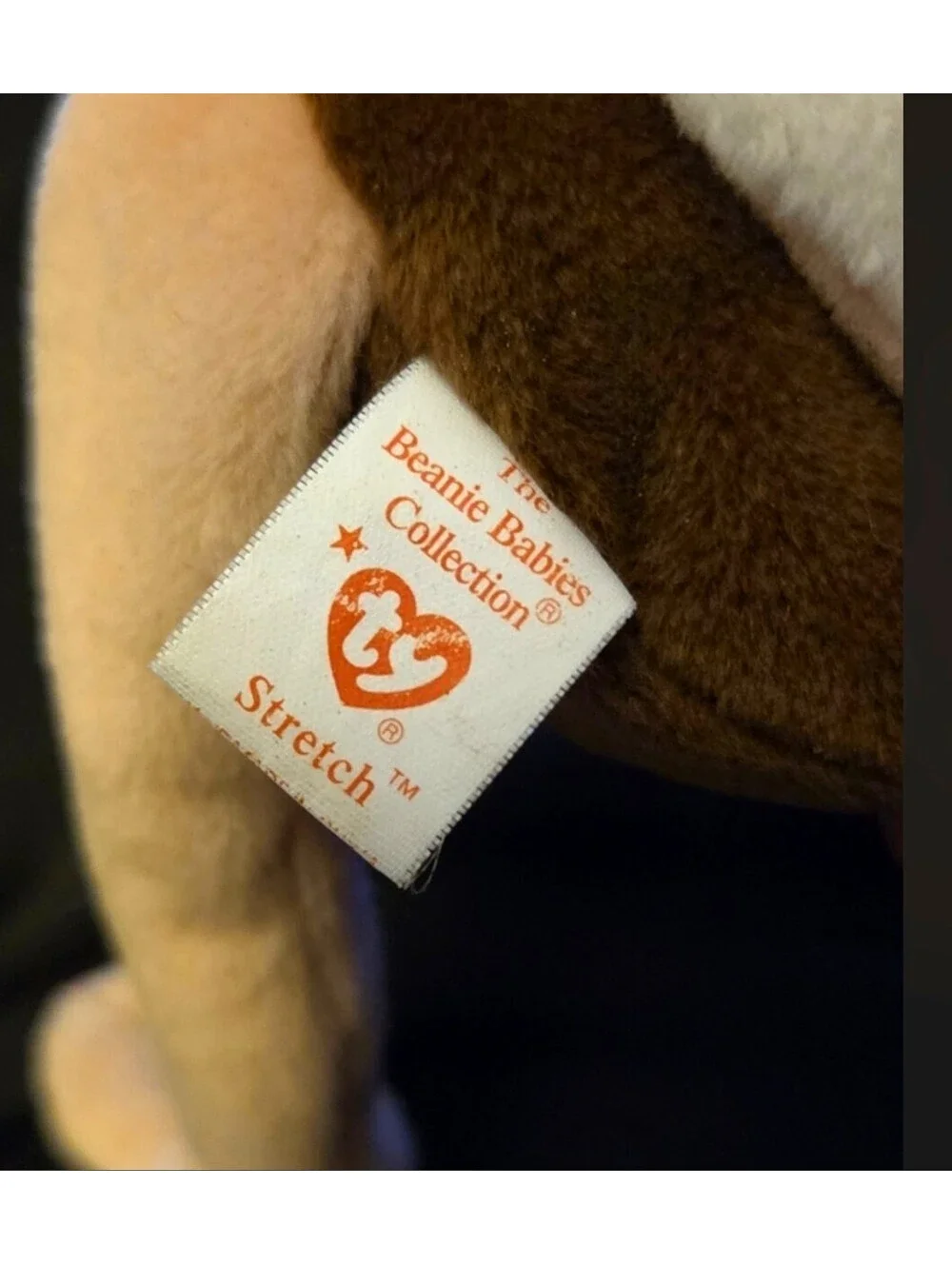 RARE WITH ERRORS: Ty Beanie Baby Stretch the Ostrich 1997